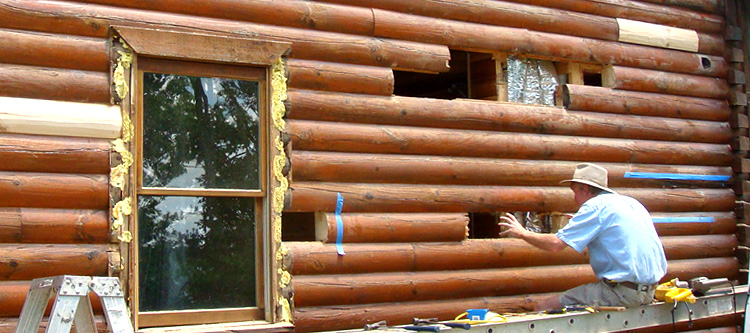 Log Home Repair Sandusky County, Ohio