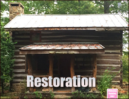 Historic Log Cabin Restoration  Sandusky County, Ohio